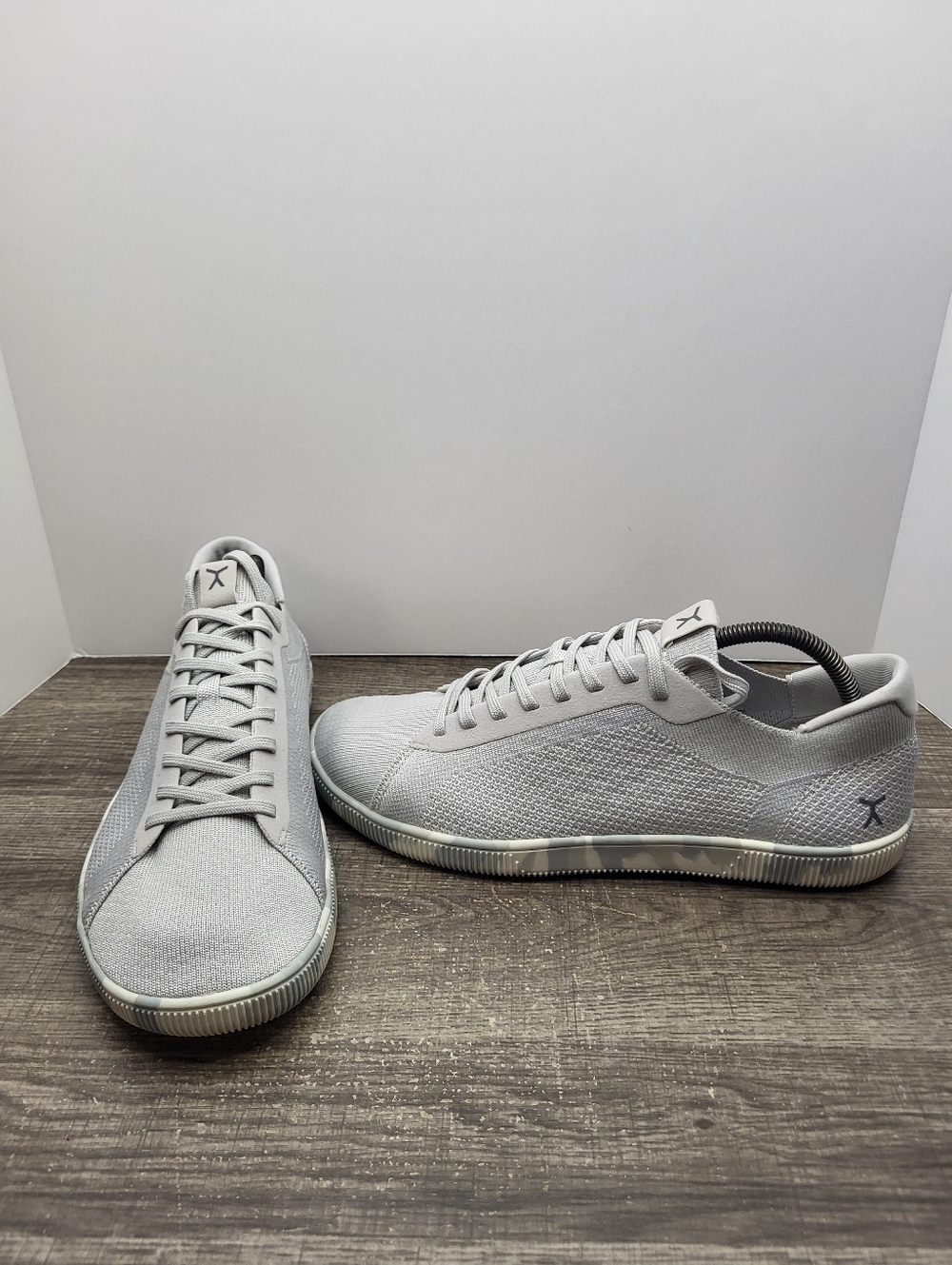 Flux Adapt Trainer Grey Camo Mens Size 11 Womens Size 12 Athletic Knit Shoes